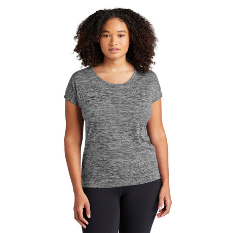 Sport - Tek LST390 PosiCharge Women's Heather Dolman Sleeve Tee - Gorvex.com