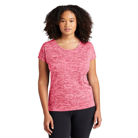 Sport - Tek LST390 PosiCharge Women's Heather Dolman Sleeve Tee - Gorvex.com