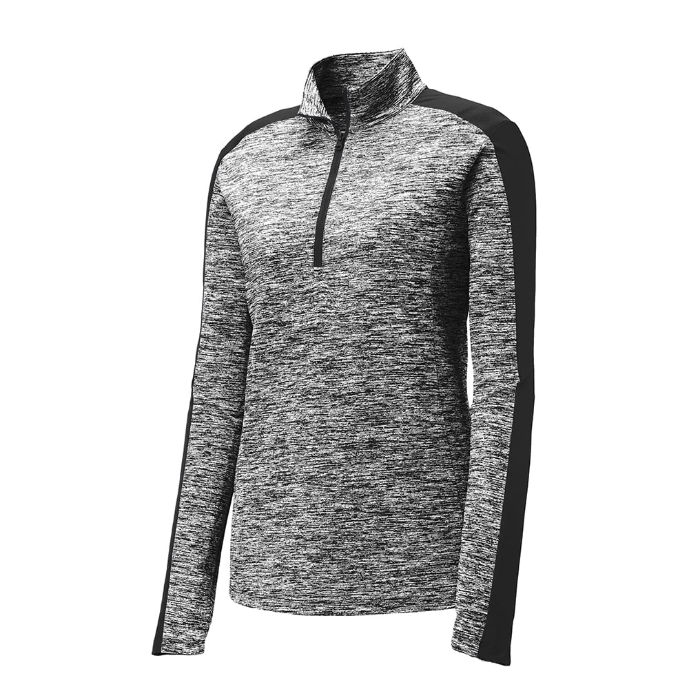 Sport - Tek LST397 PosiCharge Women's Heather Quarter - Zip Pullover - Gorvex.com