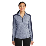 Sport - Tek LST397 PosiCharge Women's Heather Quarter - Zip Pullover - Gorvex.com