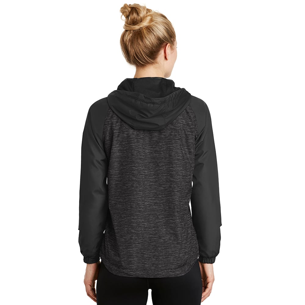 Sport - Tek LST40 Women's Heather Raglan Jacket with Hood - Gorvex.com