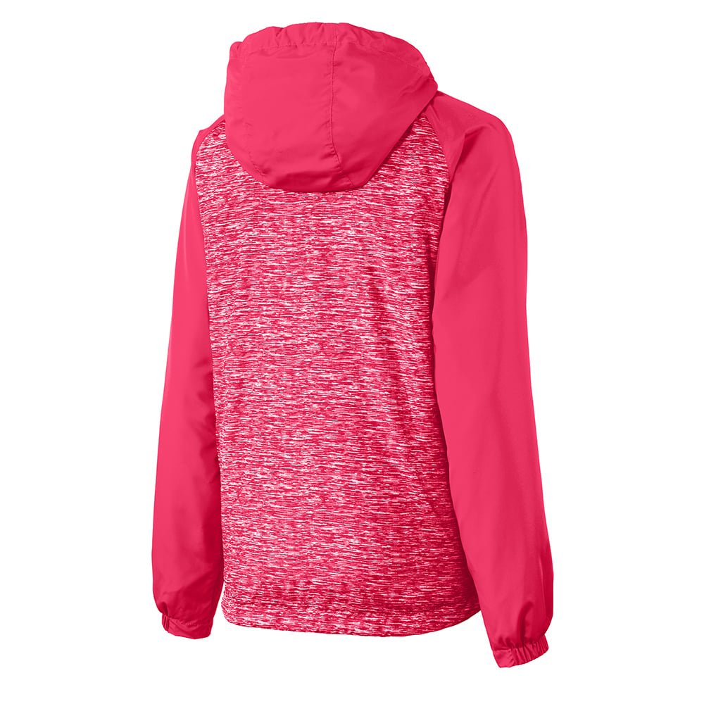 Sport - Tek LST40 Women's Heather Raglan Jacket with Hood - Gorvex.com