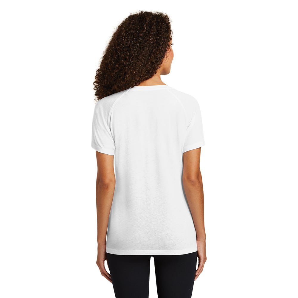 Sport - Tek LST400 PosiCharge Women's Short Sleeve Raglan T-Shirt - Gorvex.com