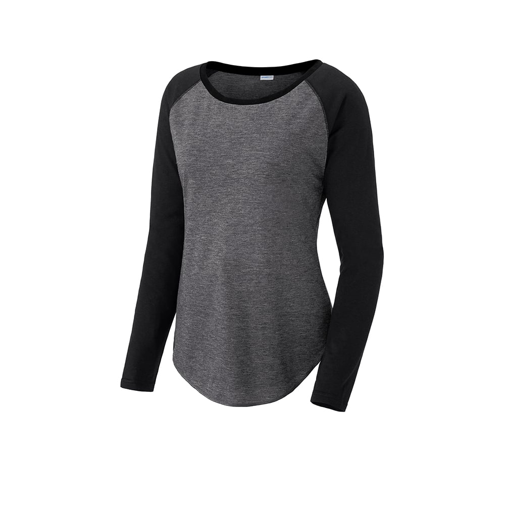 Sport - Tek LST400LS PosiCharge Women's Long Sleeve Raglan T-Shirt - Gorvex.com