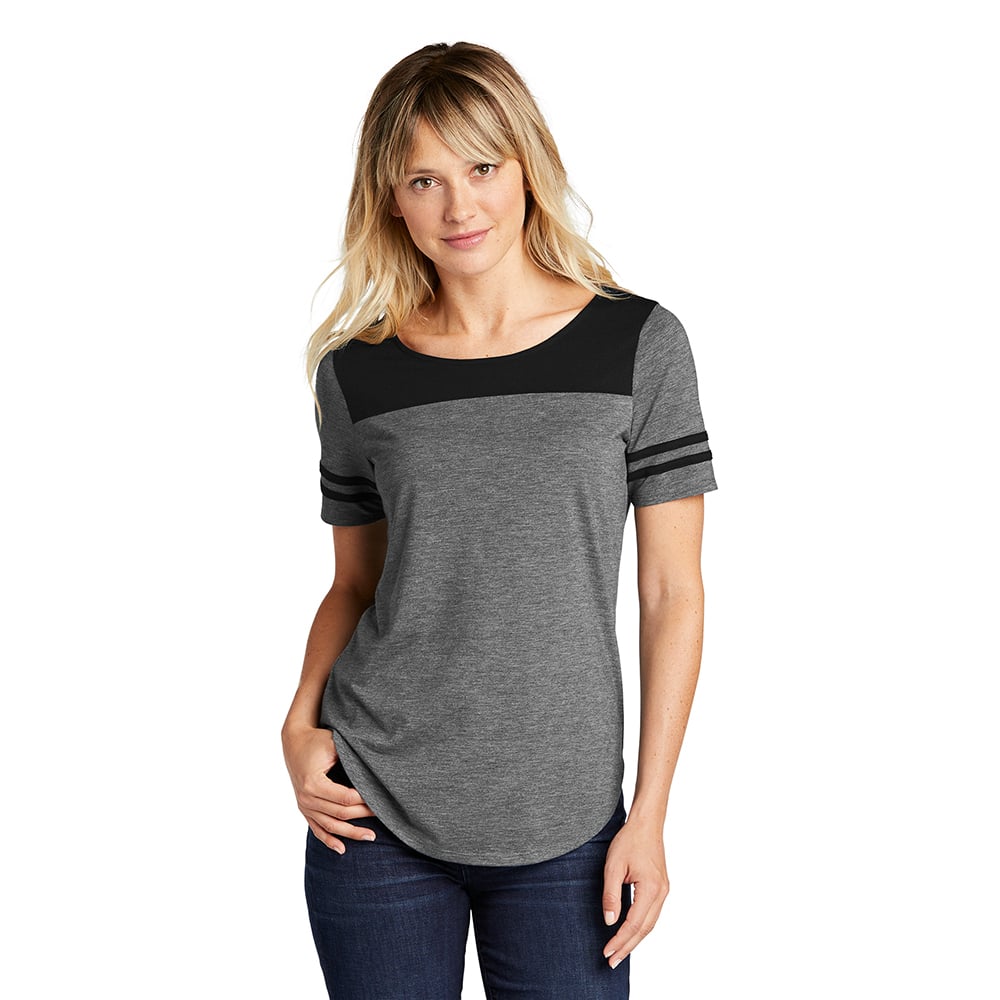 Sport - Tek LST403 PosiCharge Women's Tri - Blend Two - Tone T-Shirt - Gorvex.com