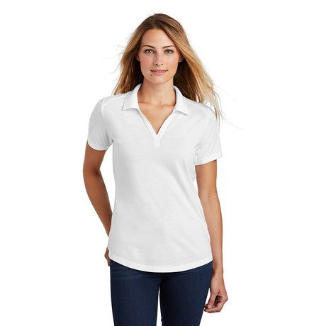 Sport - Tek LST405 PosiCharge Women's Tri - Blend Y - Neck Polo - Gorvex.com