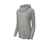 Sport - Tek LST406 PosiCharge Women's Tri - Blend Cowl Neck Hooded Shirt - Gorvex.com