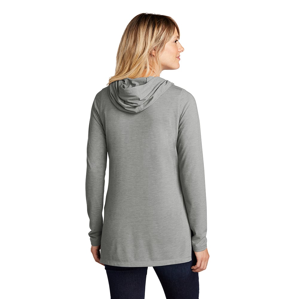 Sport - Tek LST406 PosiCharge Women's Tri - Blend Cowl Neck Hooded Shirt - Gorvex.com