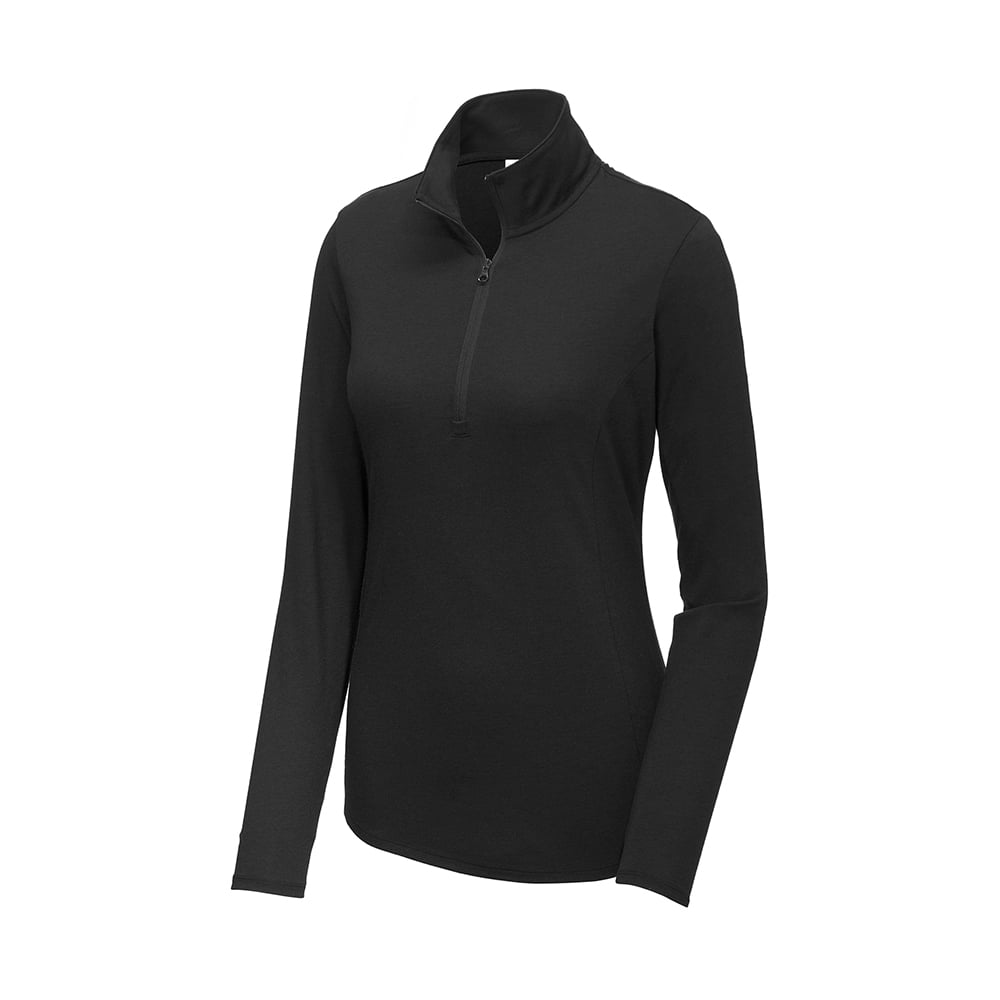 Sport - Tek LST407 PosiCharge Women's Tri - Blend Quarter - Zip Pullover - Gorvex.com