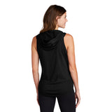 Sport - Tek LST410 PosiCharge Women's Tri - Blend Sleeveless Hoodie - Gorvex.com