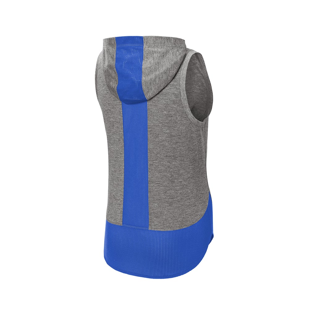 Sport - Tek LST410 PosiCharge Women's Tri - Blend Sleeveless Hoodie - Gorvex.com