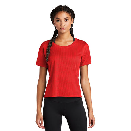 Sport - Tek LST411 PosiCharge Women's Drop Shoulder Cropped T-Shirt - Gorvex.com