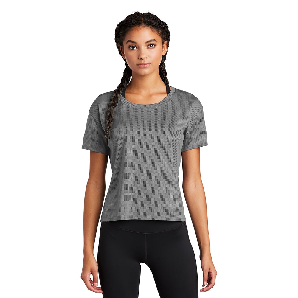 Sport - Tek LST411 PosiCharge Women's Drop Shoulder Cropped T-Shirt - Gorvex.com