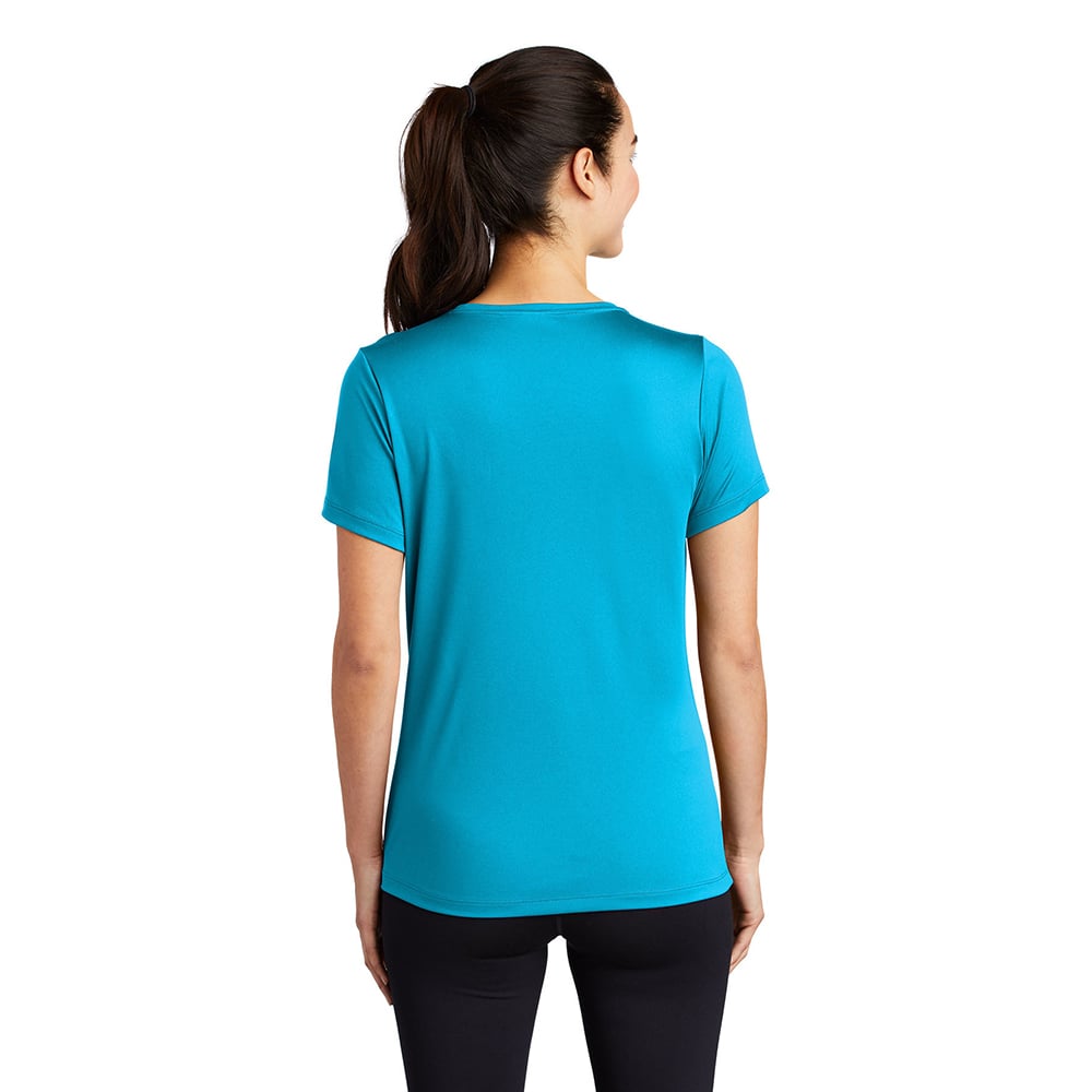 Sport - Tek LST420 Posi - UV Women's Scoop Neck Performance T-Shirt - Gorvex.com