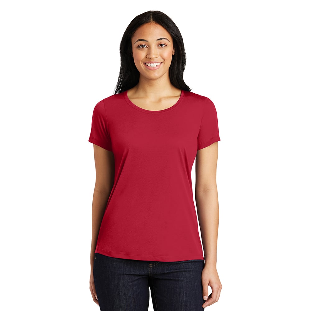 Sport - Tek LST450 PosiCharge Women's Competitor Cotton Touch Tee - Gorvex.com