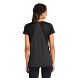 Sport - Tek LST465 Women's Endeavor Wide V - Neck T-Shirt - Gorvex.com