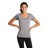 Sport - Tek LST465 Women's Endeavor Wide V - Neck T-Shirt - Gorvex.com