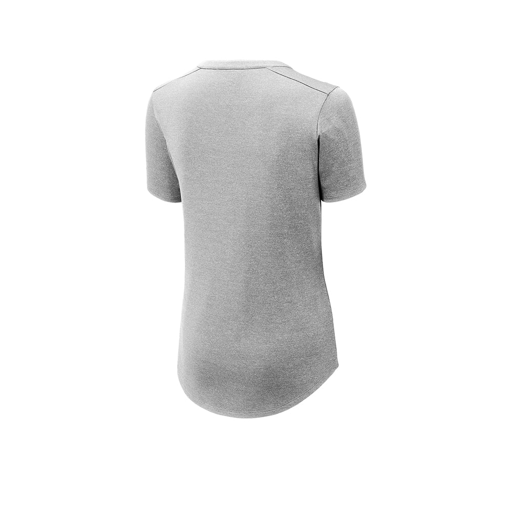 Sport - Tek LST468 Women's Endeavor Short Sleeve Henley Shirt - Gorvex.com