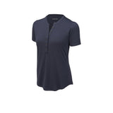 Sport - Tek LST468 Women's Endeavor Short Sleeve Henley Shirt - Gorvex.com