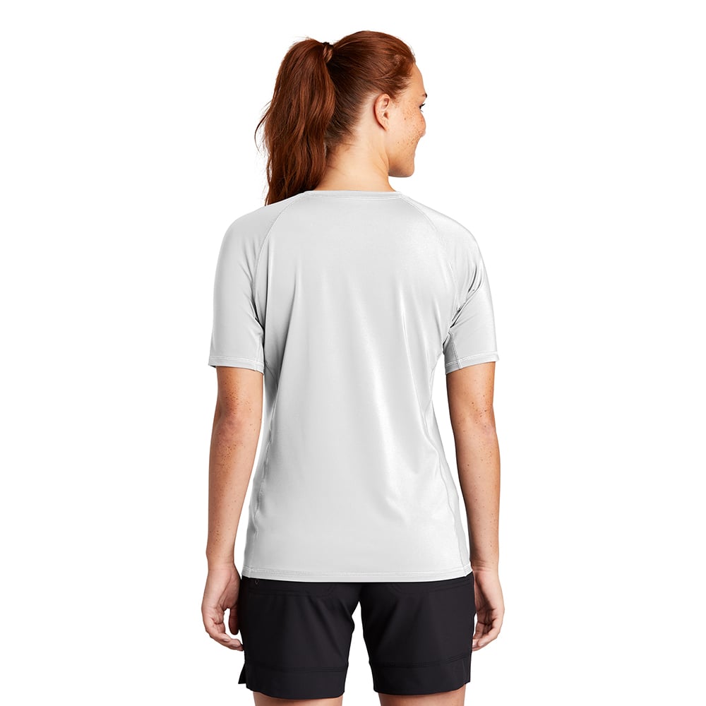 Sport - Tek LST470 Women's Short Sleeve Rashguard T-Shirt - Gorvex.com