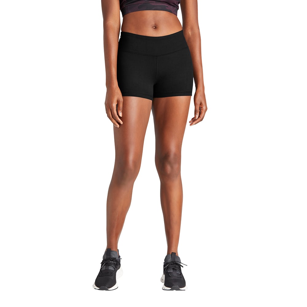 Sport - Tek LST475 Women's Poly Spandex 3 - inch Inseam Shorts - Gorvex.com