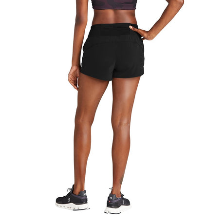 Sport - Tek LST485 Women's Poly Spandex Shorts with Phone Pocket - Gorvex.com