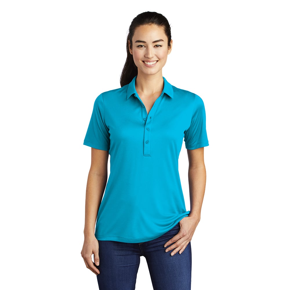 Sport - Tek LST520 Posi - UV Women's Half - Sleeve Polo - Gorvex.com