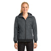 Sport - Tek LST53 Women's Embossed Wind Jacket with Reflective Details - Gorvex.com