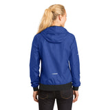 Sport - Tek LST53 Women's Embossed Wind Jacket with Reflective Details - Gorvex.com