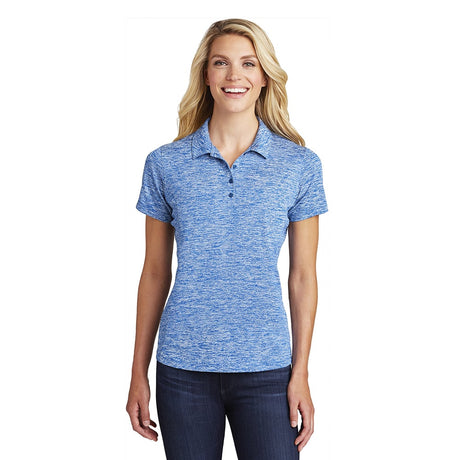 Sport - Tek LST590 PosiCharge Women's Electric Heather Polo - Gorvex.com