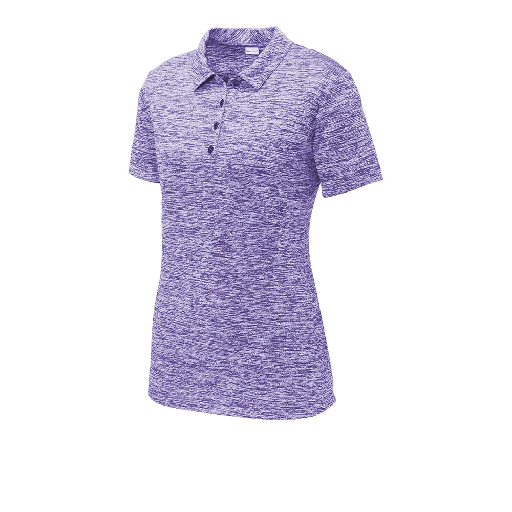 Sport - Tek LST590 PosiCharge Women's Electric Heather Polo - Gorvex.com