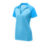 Sport - Tek LST641 PosiCharge Women's RacerMesh Heather Block Polo - Gorvex.com