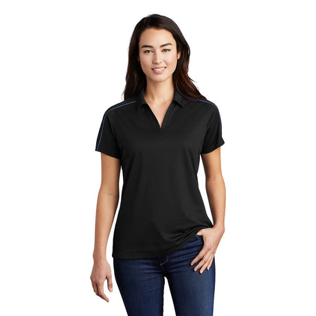 Sport - Tek LST653 Sport - Wick Women's Piped Micropique Polo - Gorvex.com