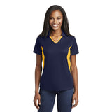 Sport - Tek LST655 Sport - Wick Women's Side Blocked Micropique Polo - Gorvex.com