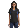 Sport - Tek LST655 Sport - Wick Women's Side Blocked Micropique Polo - Gorvex.com
