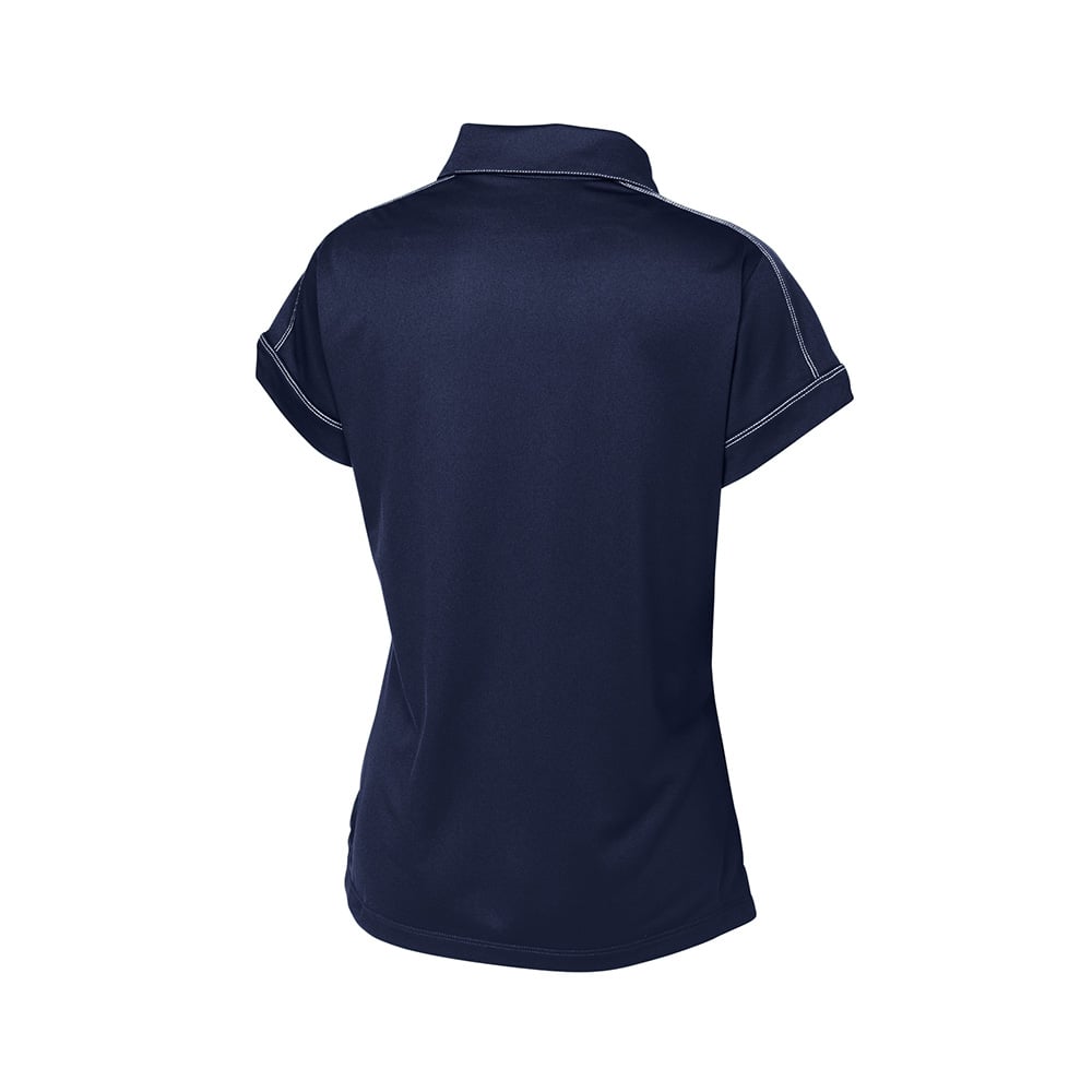 Sport - Tek LST659 Sport - Wick Women's Contrast Stitch Micropique Polo - Gorvex.com