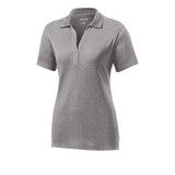 Sport - Tek LST660 Contender Women's Heather Y - Neck Polo - Gorvex.com