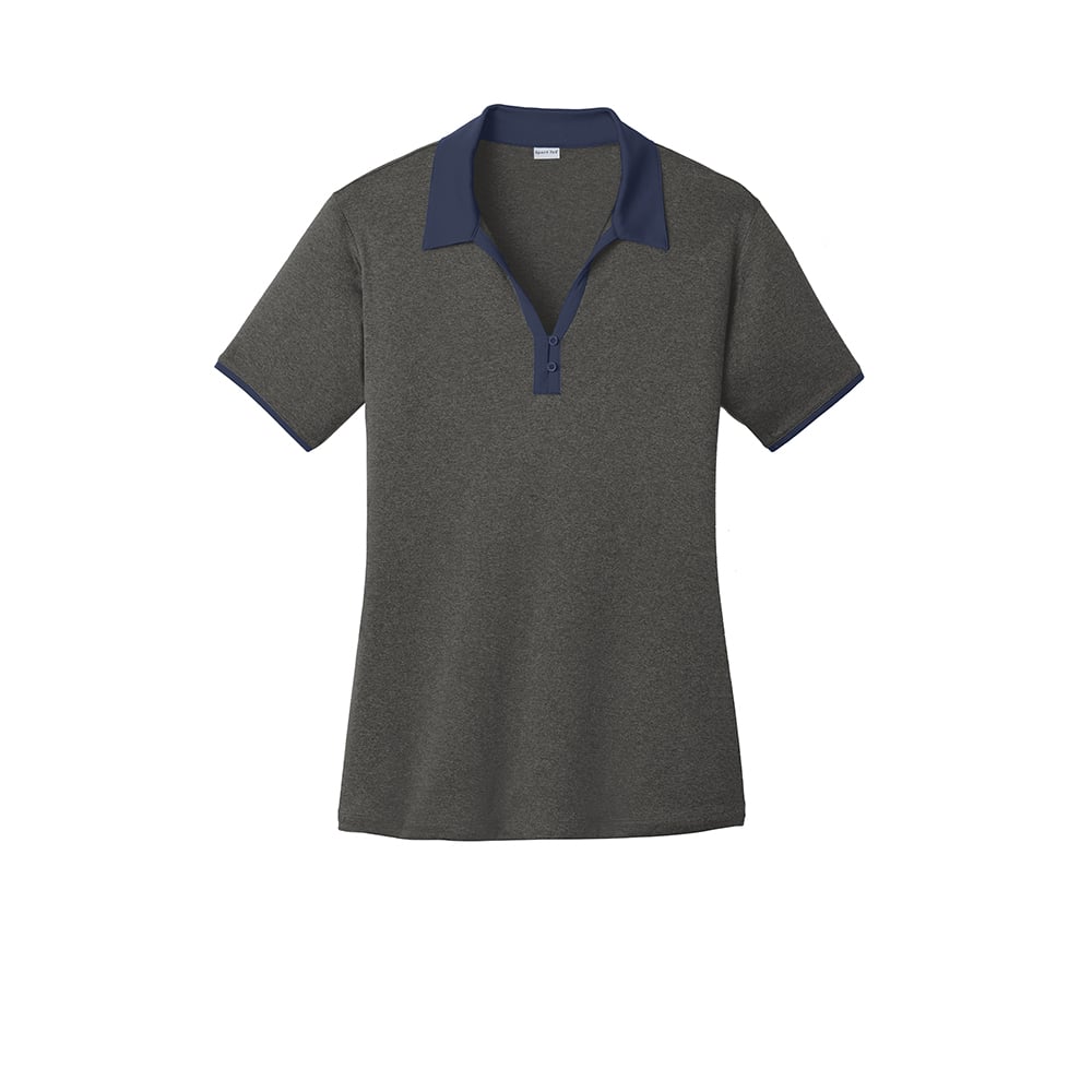 Sport - Tek LST667 Contender Women's Contrast Heather Polo - Gorvex.com