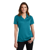 Sport - Tek LST680 PosiCharge Women's Micro - Mesh Y - Neck Polo - Gorvex.com