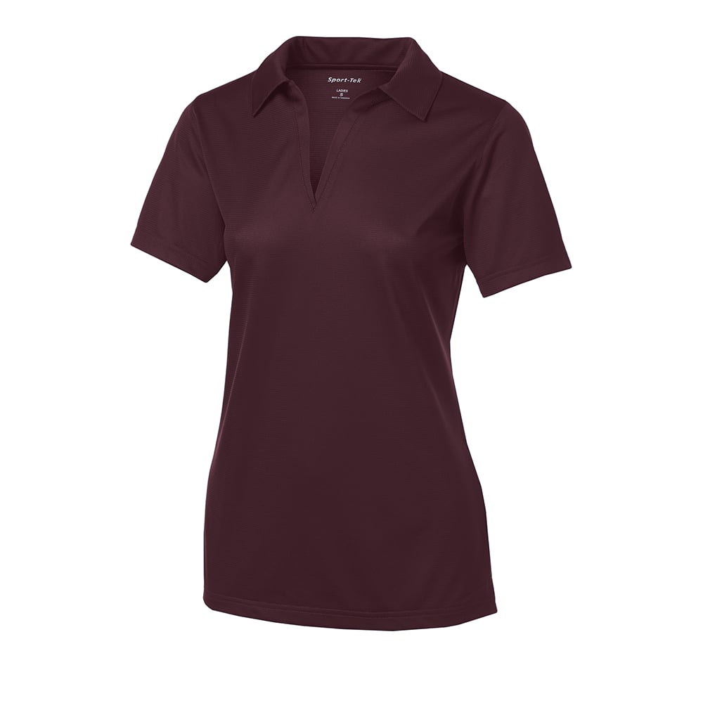 Sport - Tek LST690 PosiCharge Women's Active Textured Open - Placket Polo - Gorvex.com