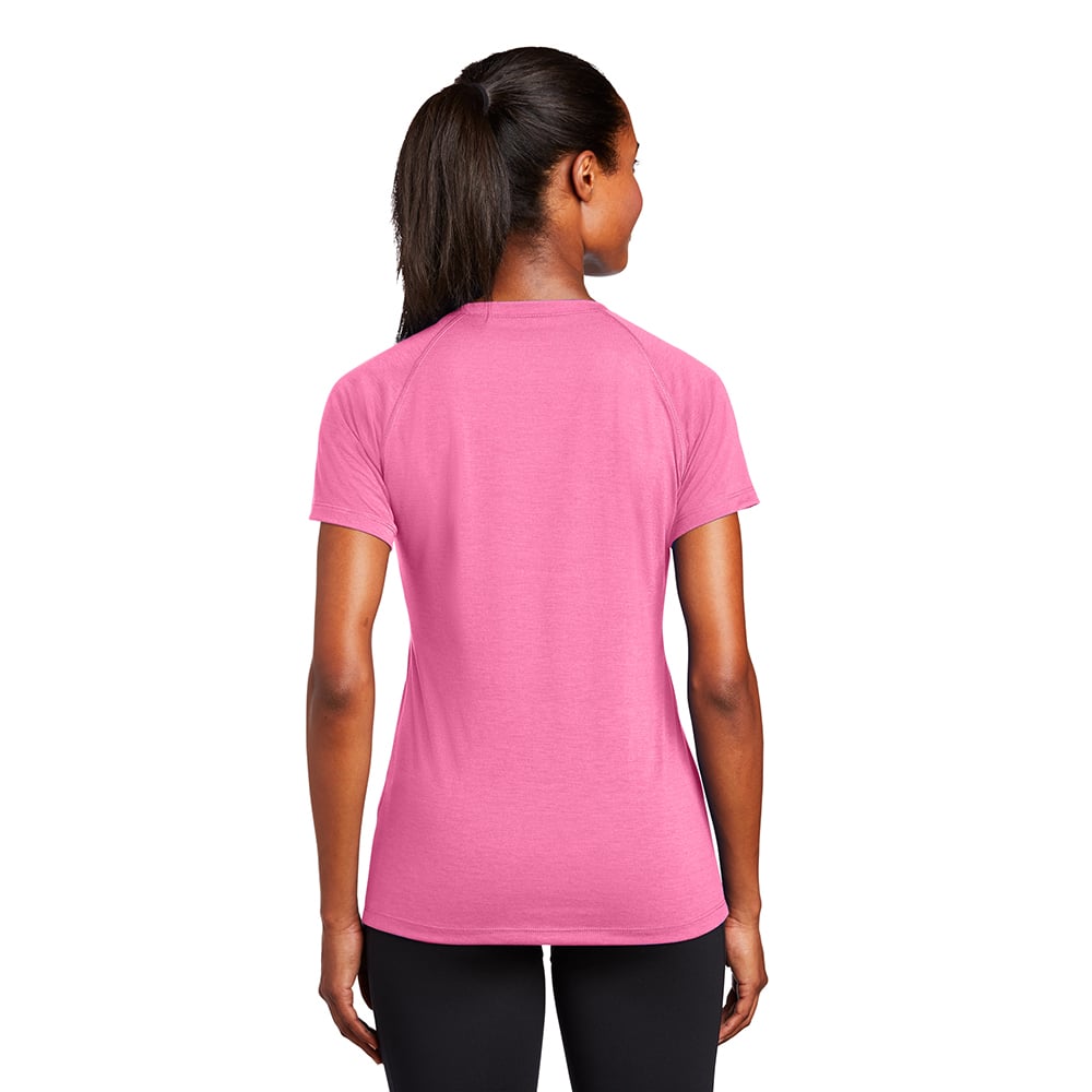 Sport - Tek LST700 Women's Moisture - Wicking V - Neck T-Shirt - Gorvex.com