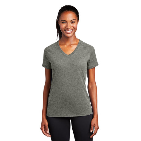 Sport - Tek LST700 Women's Moisture - Wicking V - Neck T-Shirt - Gorvex.com