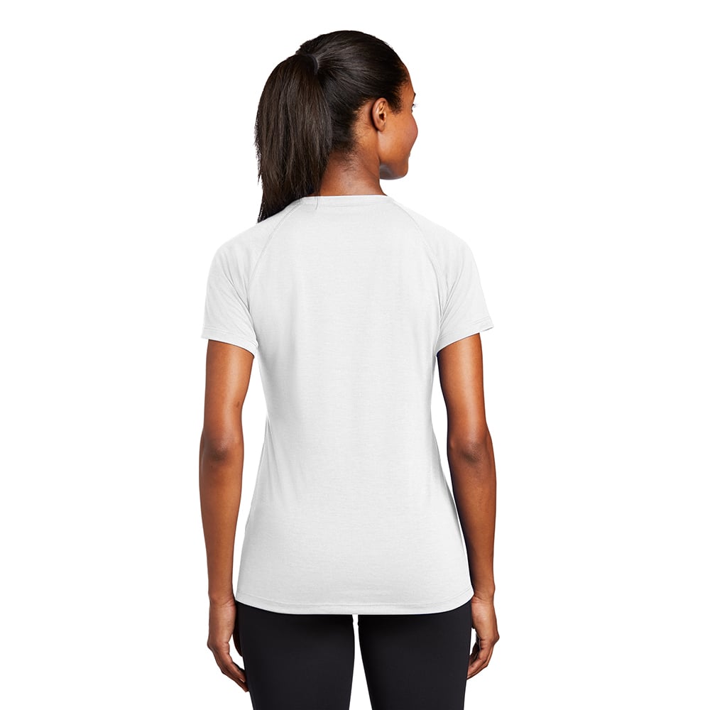 Sport - Tek LST700 Women's Moisture - Wicking V - Neck T-Shirt - Gorvex.com