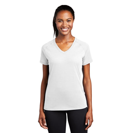 Sport - Tek LST700 Women's Moisture - Wicking V - Neck T-Shirt - Gorvex.com