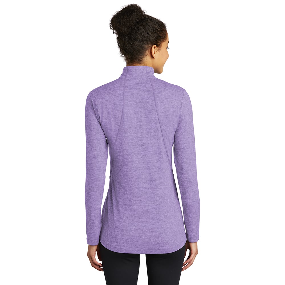 Sport - Tek LST711 Exchange 1.5 Women's Long Sleeve Half - Zip Sweatshirt - Gorvex.com