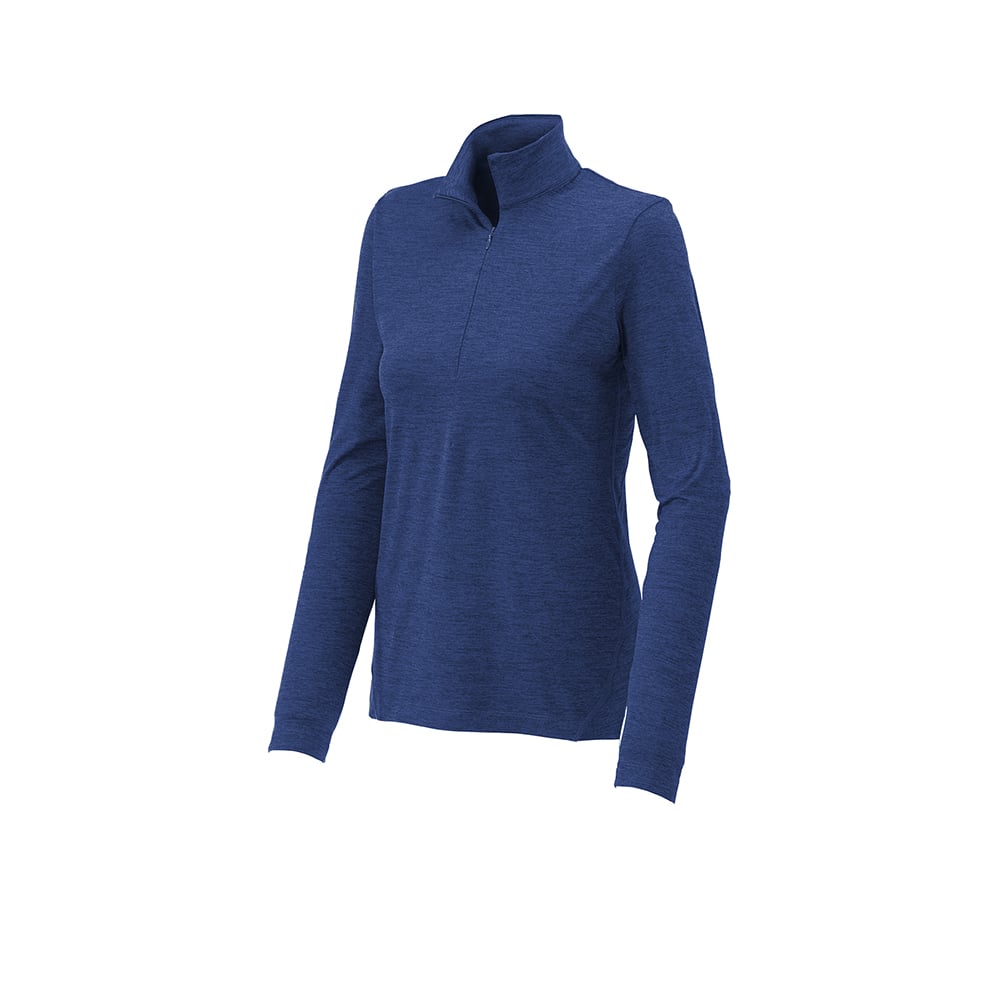 Sport - Tek LST711 Exchange 1.5 Women's Long Sleeve Half - Zip Sweatshirt - Gorvex.com