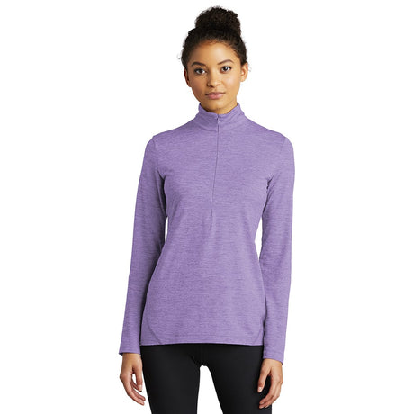 Sport - Tek LST711 Exchange 1.5 Women's Long Sleeve Half - Zip Sweatshirt - Gorvex.com