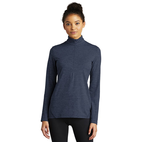 Sport - Tek LST711 Exchange 1.5 Women's Long Sleeve Half - Zip Sweatshirt - Gorvex.com