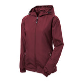 Sport - Tek LST76 Women's Two - Tone Raglan Jacket with Drawcord Hood - Gorvex.com