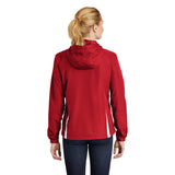 Sport - Tek LST76 Women's Two - Tone Raglan Jacket with Drawcord Hood - Gorvex.com